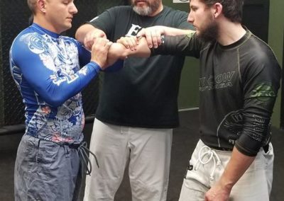 Grappling, with guest Anthony Gribble, at Five Crow Martial Arts in Hampton, Virginia